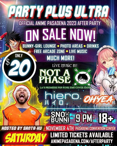 Anime Pasadena Afterparty 2023